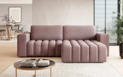 Designer Ecksofa Tirina mit Schlaffunktion