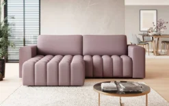 Designer Ecksofa Tirina mit Schlaffunktion