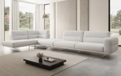 Designer Ecksofa Torino Maxi in Bouclé