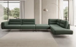 Designer Ecksofa Torino Maxi in Bouclé