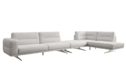 Designer Ecksofa Torino Maxi in Bouclé