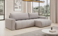 Designer Ecksofa Venezia mit Schlaffunktion und Stauraum