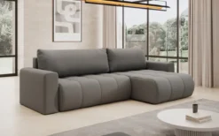 Designer Ecksofa Venezia mit Schlaffunktion und Stauraum