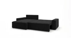 Designer Ecksofa Vienna mit Schlaf- und Klappfunktion in Cord