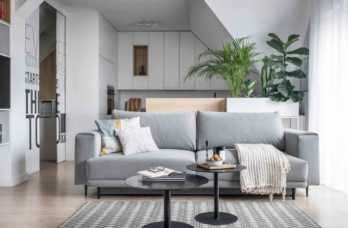 Designer 3er Sofa Diana mit Schlaffunktion und Stauraum