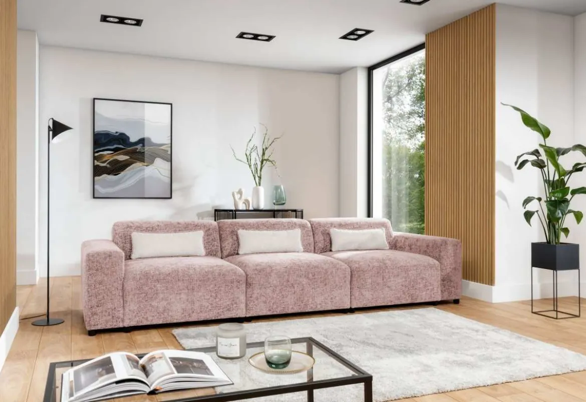 Designer 3er Sofa Napoli