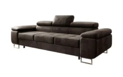 Designer 3er Sofa Siera mit Schlaffunktion in Samt