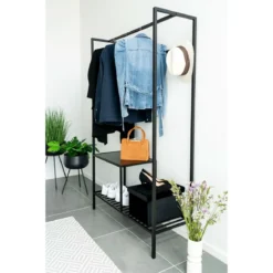 Designer Garderobe Quarto Metallgestell