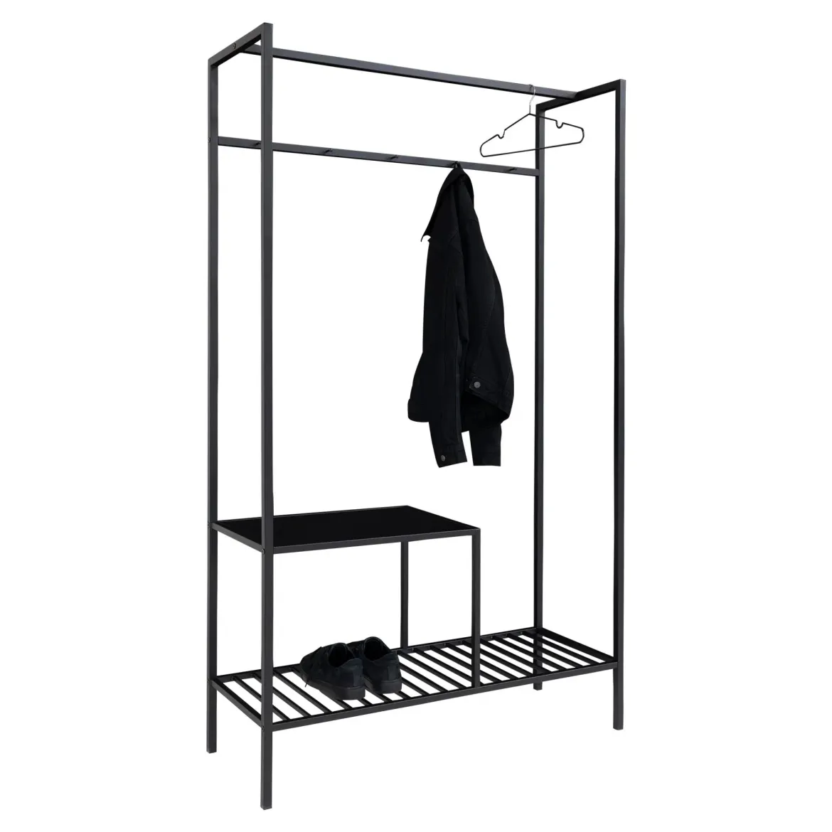Designer Garderobe Quarto Metallgestell