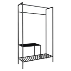 Designer Garderobe Quarto Metallgestell