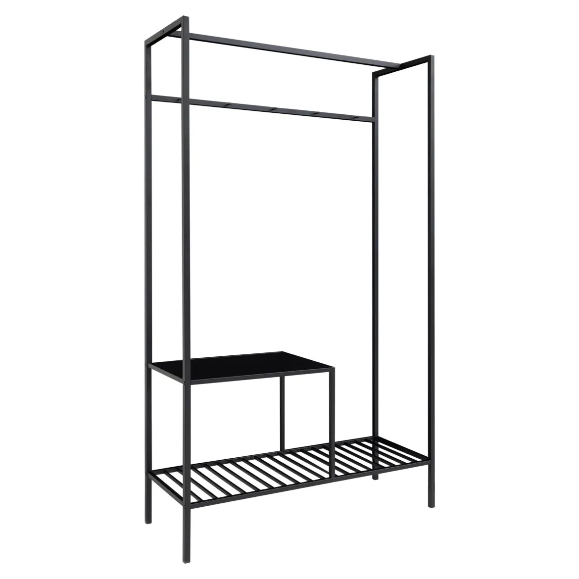 Designer Garderobe Quarto Metallgestell