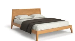 Designer Holzbett Kaja aus massiver Eiche