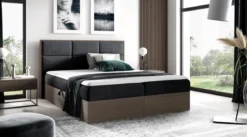 Designer Holzbett Linori mit Stauraum
