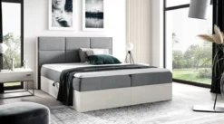 Designer Holzbett Linori mit Stauraum