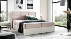 Designer Holzbett Linori mit Stauraum