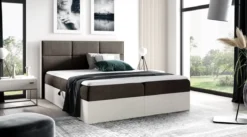 Designer Holzbett Linori mit Stauraum
