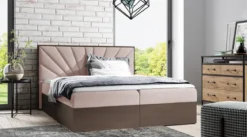 Designer Holzbett Minari mit Stauraum