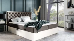 Designer Holzbett Neola mit Stauraum