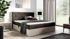 Designer Holzbett Nuro mit Stauraum