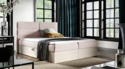 Designer Holzbett Telina mit Stauraum