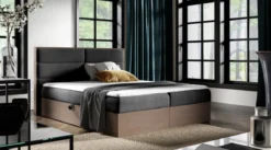 Designer Holzbett Telina mit Stauraum