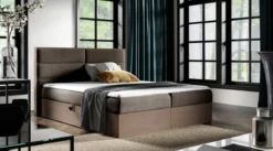 Designer Holzbett Telina mit Stauraum