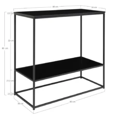 Designer Kommode Quarto Metallgestell