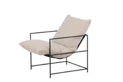 Designer Lounge Sessel Sedalia – moderner Armlehnsessel in Beige