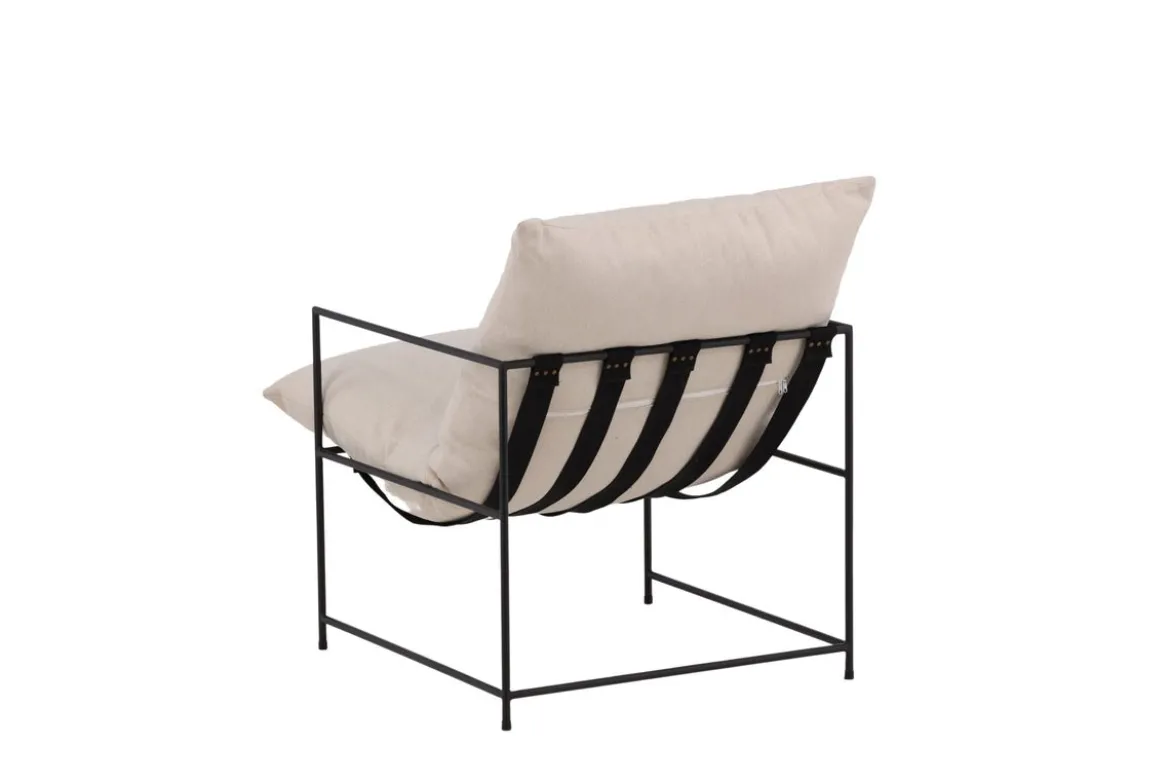 Designer Lounge Sessel Sedalia – moderner Armlehnsessel in Beige