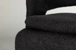 Designer Lounge Sessel Velina – moderner Bouclé-Sessel in vier Farben