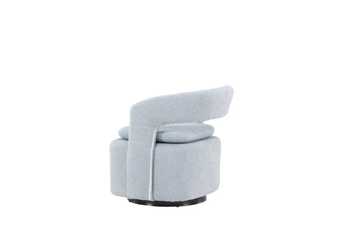 Designer Lounge Sessel Velina – moderner Bouclé-Sessel in vier Farben