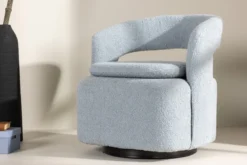 Designer Lounge Sessel Velina – moderner Bouclé-Sessel in vier Farben