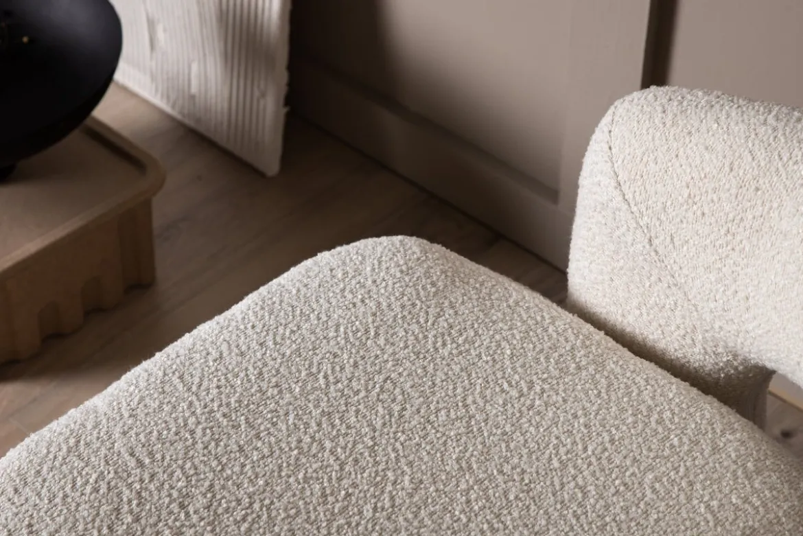 Designer Lounge Sessel Velina – moderner Bouclé-Sessel in vier Farben