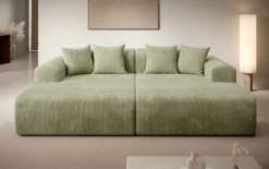 Designer Lounge-Sofa Shelly in Cord