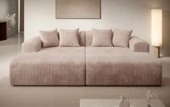 Designer Lounge-Sofa Shelly in Cord