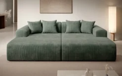 Designer Lounge-Sofa Shelly in Cord
