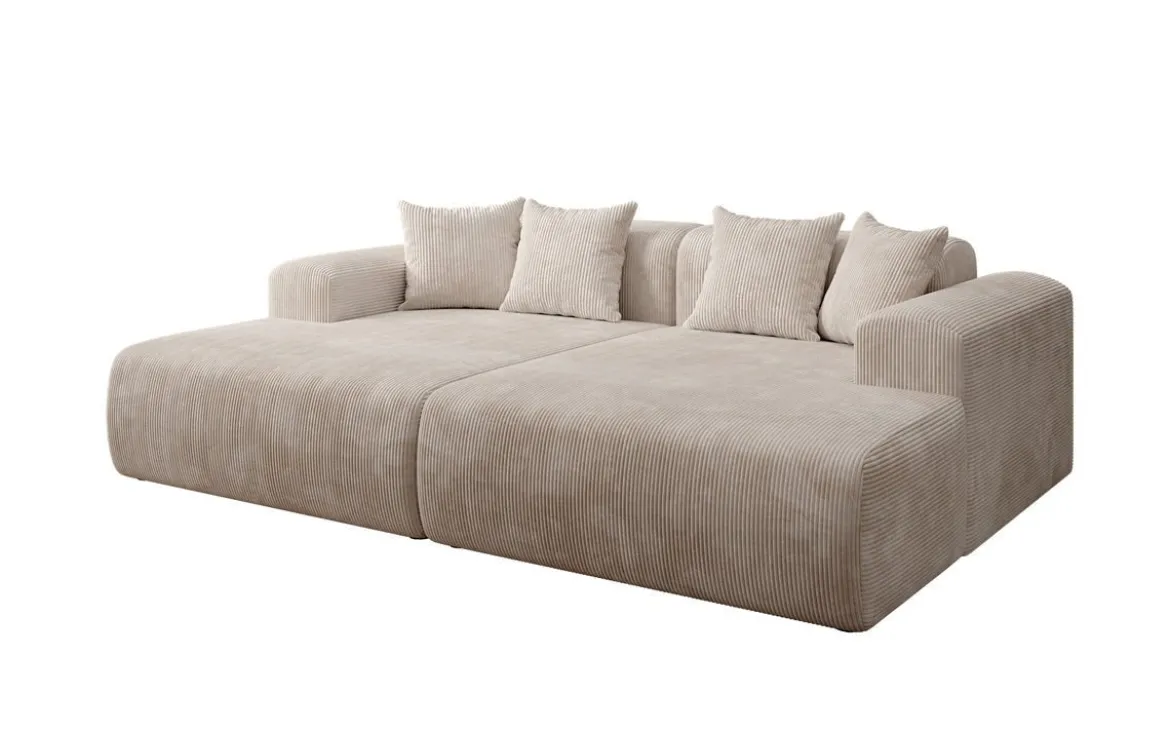 Designer Lounge-Sofa Shelly in Cord