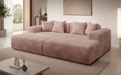 Designer Lounge-Sofa Shelly in Cord