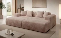 Designer Lounge-Sofa Shelly in Cord