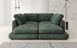 Designer Lounge-Sofa Thalessa in Cord