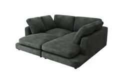Designer Lounge-Sofa Thalessa in Cord