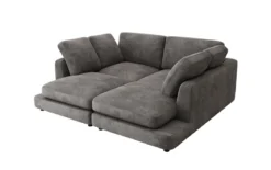 Designer Lounge-Sofa Thalessa in Cord