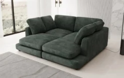 Designer Lounge-Sofa Thalessa in Cord