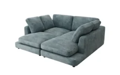 Designer Lounge-Sofa Thalessa in Cord