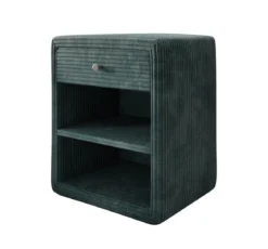 Designer Nachttisch Amy in Cord