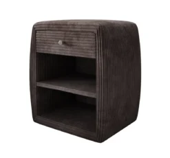 Designer Nachttisch Lilly mit USB Anschluss in Cord