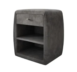 Designer Nachttisch Lilly mit USB Anschluss in Cord
