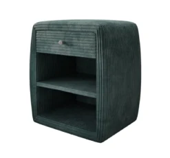 Designer Nachttisch Lilly mit USB Anschluss in Cord