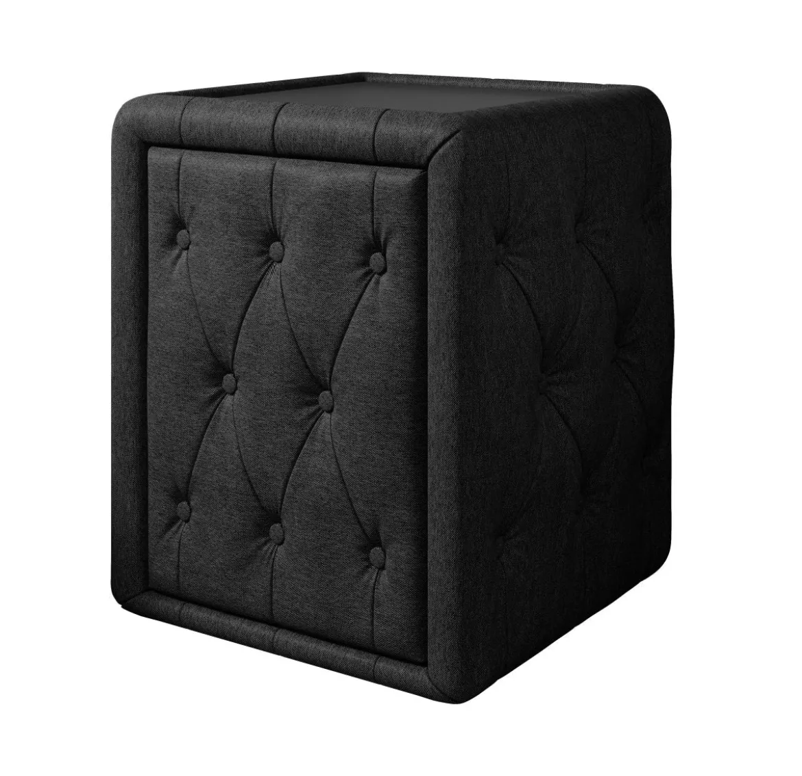 Designer Nachttisch Tria (Stoff)