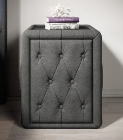 Designer Nachttisch Tria (Stoff)